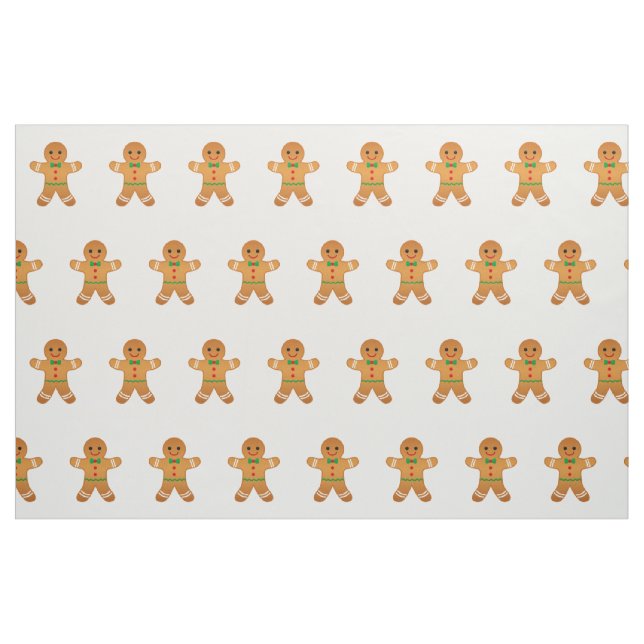 GINGERBREAD MAN - Tissu de Noël (Fat Quarter)