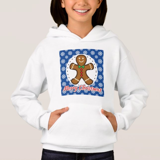 Gingerbread - Patters bleus - Merry Xmas (Devant)