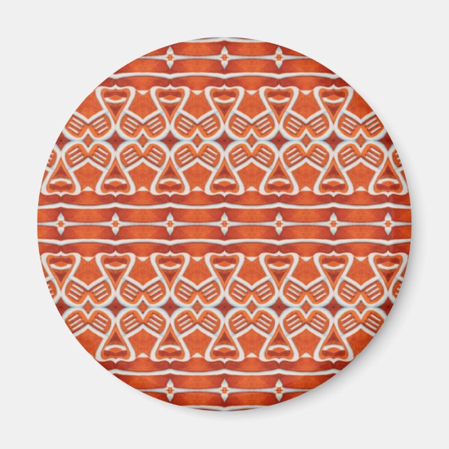 GINGERBREAD Round Magnet (Devant)