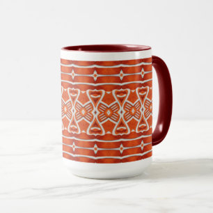 GINGERPREAD Tall Maroon Combo Mug