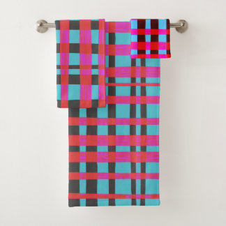 Gingham rose rétro