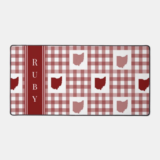Gingham Rouge de l'Ohio (Recto)