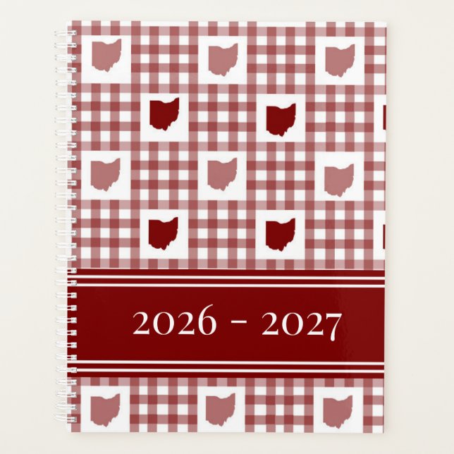 Gingham Rouge de l'Ohio (Devant)