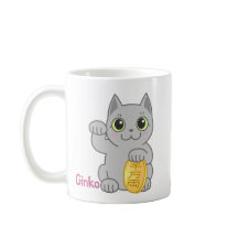 Ginko et Yoshi Lucky chats Mug
