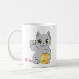 Ginko et Yoshi Lucky chats Mug