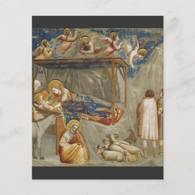 Giotto di Bondone La Nativité Fine Art Collection (Devant)
