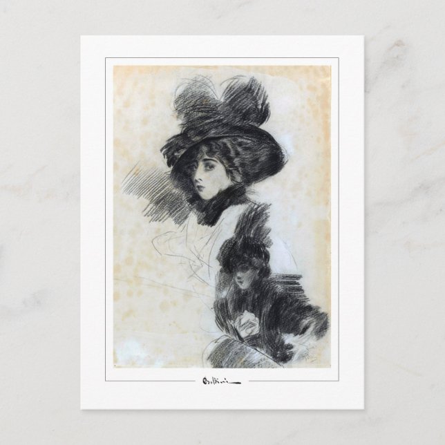 Giovanni Boldini #17 - Carte postale d'art fin (Devant)