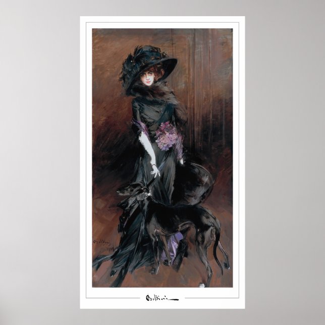 Giovanni Boldini Zedign Affiche d'art #179 (Devant)