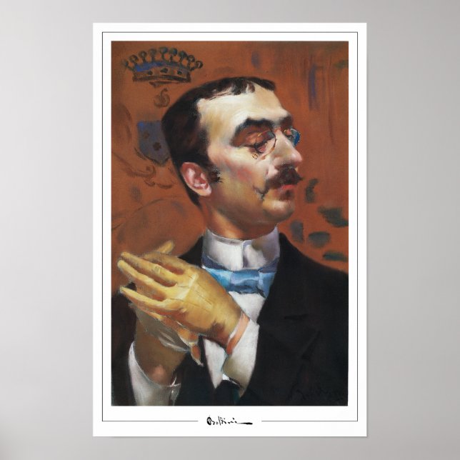 Giovanni Boldini Zedign Affiche d'art #201 (Devant)
