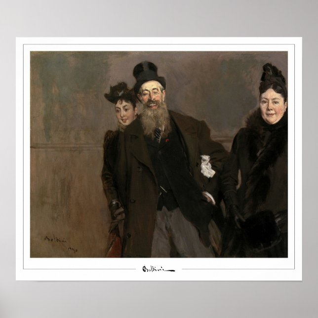 Giovanni Boldini Zedign Affiche d'art #251 (Devant)