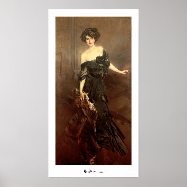 Giovanni Boldini Zedign Affiche d'art #39 (Devant)