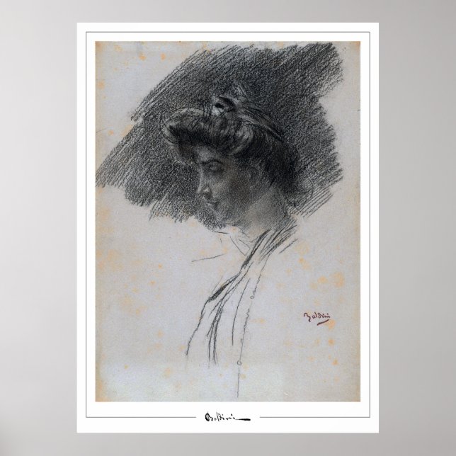 Giovanni Boldini Zedign Affiche d'art #479 (Devant)