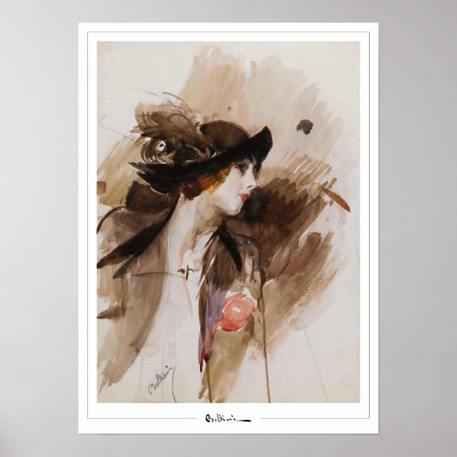 Giovanni Boldini Zedign Affiche d'art #515 (Devant)