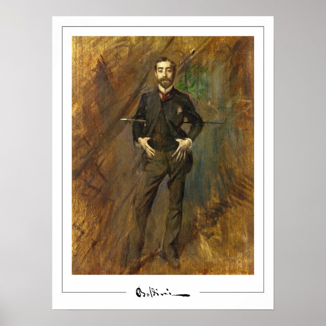Giovanni Boldini Zedign Art Poster #24 (Devant)