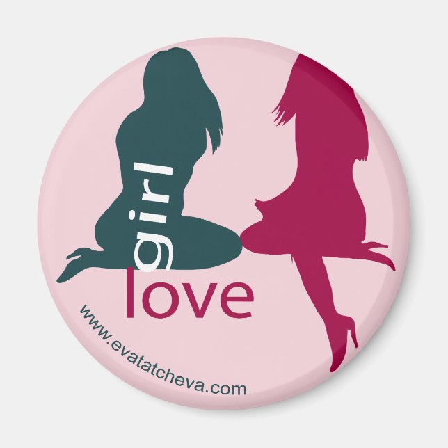 'Gir Love' Designer Magnet (Devant)