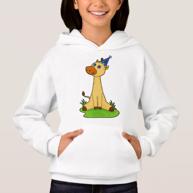 Girafe avec chapeau de fête (Devant)