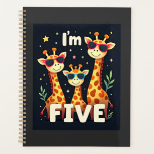 Girafe Cool 5ème Fête d'anniversaire 5 ans Tout-pe
