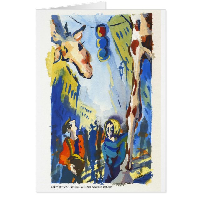 Girafe dans NYC (Devant)