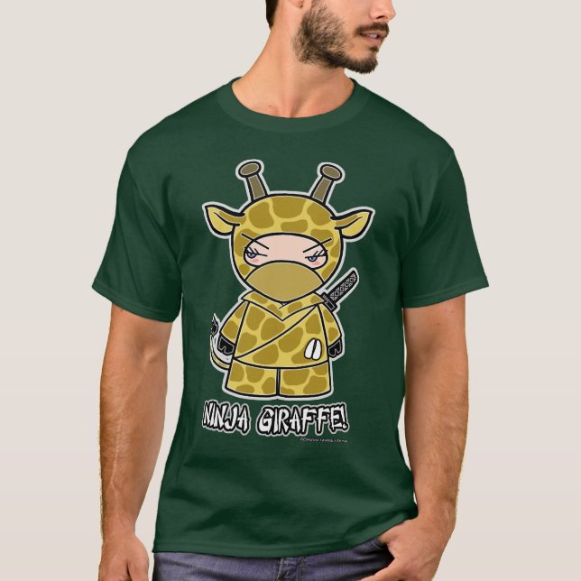 Girafe de Ninja ! T-shirt (Devant)