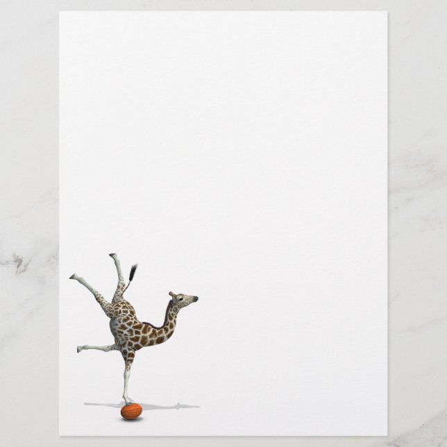 Girafe en équilibre (Devant)