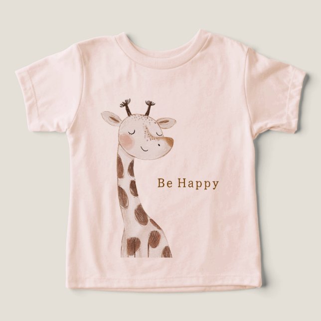 Girafe Heureuse (Design Recto)