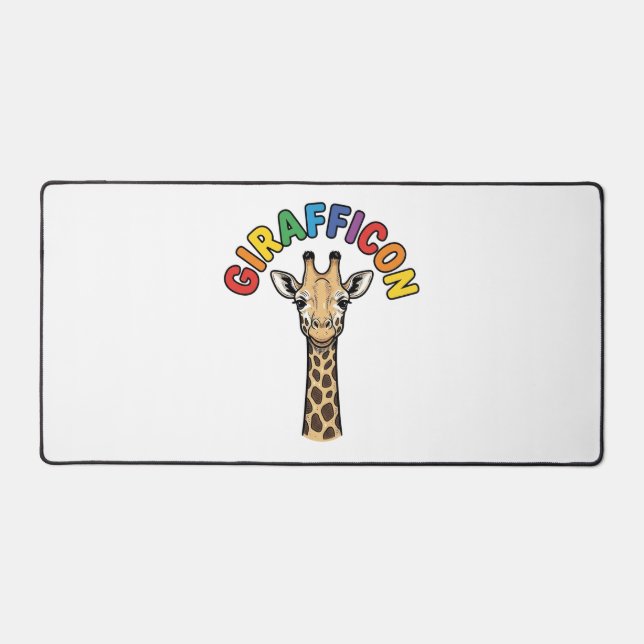 Girafe Vintage Icône Conception de Chemise de Mign (Recto)