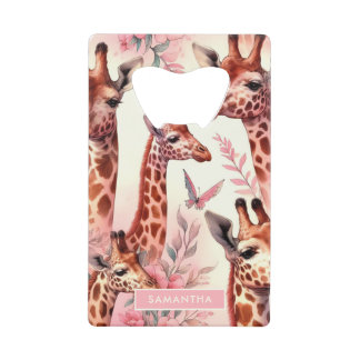 Giraffe à l'aquarelle