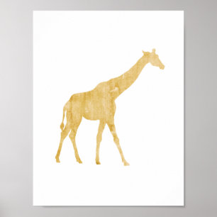 Giraffe, Animal, Style Safari, Poster de la chambr