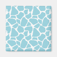 Giraffe bleue Magnet