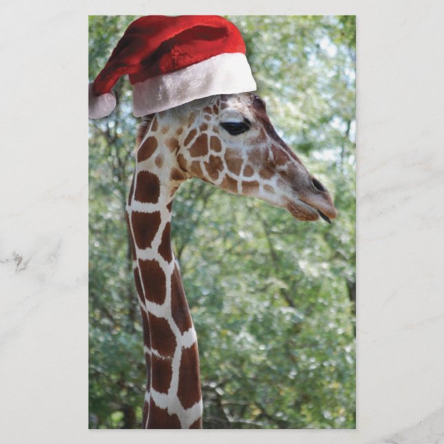 Giraffe de Noël (Devant)