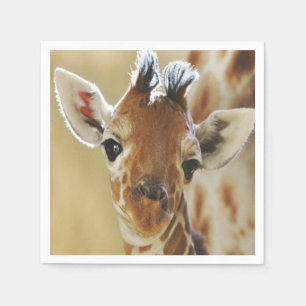 Giraffe de serviettes en papier