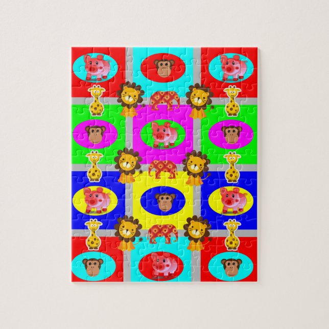 Giraffe Decorative Jigsaw Puzzle (Vertical)