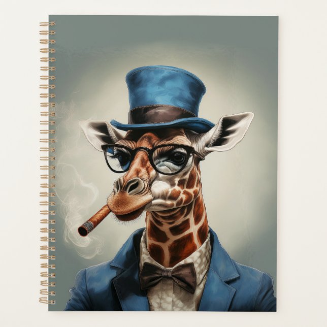 Giraffe en haut du chapeau et de la veste (Devant)