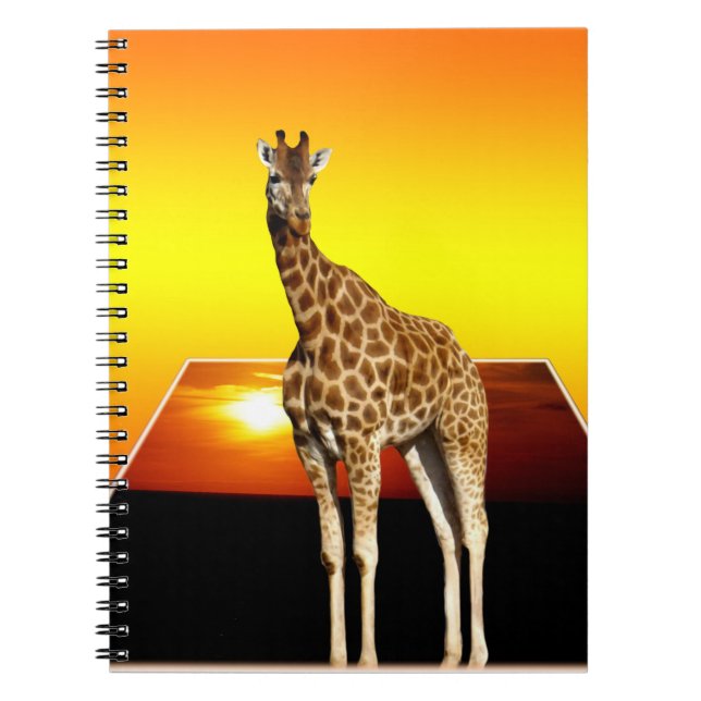 Giraffe Golden Sunshine, Carnet (Devant)