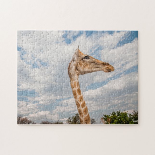 Giraffe haut près Jigsaw Puzzle (Horizontal)