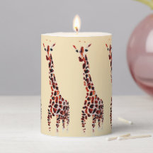 Giraffe L'art animal sauvage