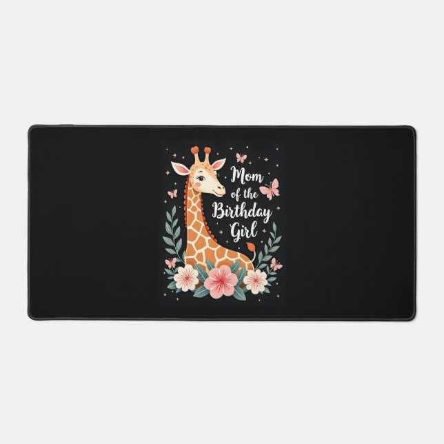 Giraffe Maman de l'Anniversaire fille jumelée fami (Recto)