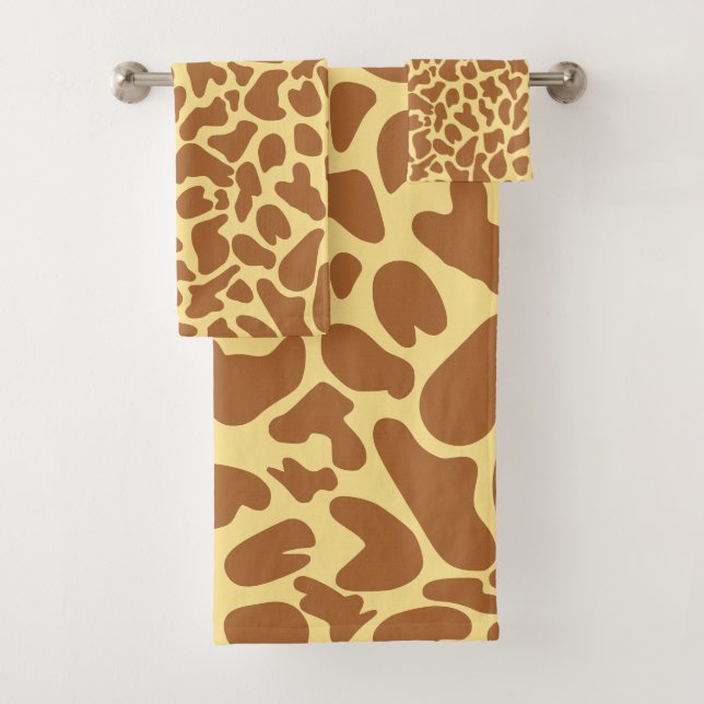 Giraffe Motif fourrure Exotique (En situation)