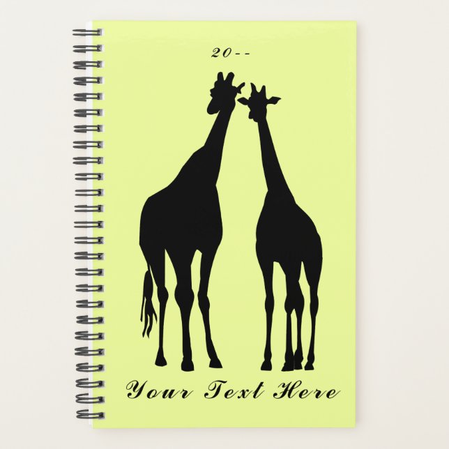 Giraffe - Personnalisable + Ajouter Votre Texte /  (Devant)