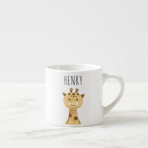 Giraffe Personnalisée Enfants Mini Mug