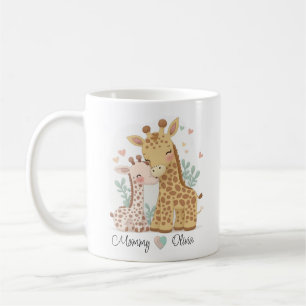 Giraffe personnalisée Love Mug