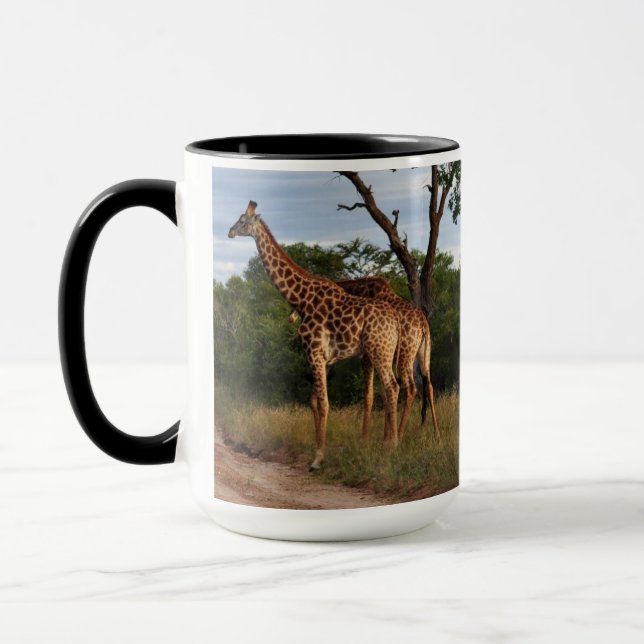Giraffe Safari Mug (Gauche)