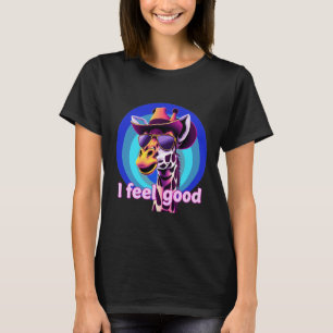 Giraffe se sent bien drôle T-shirt