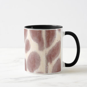 Giraffe Spots Motif Mugs personnalisés