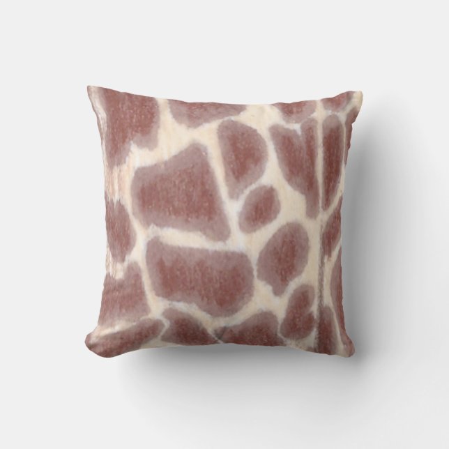 Giraffe Spots Motifs Coussins décoratifs (Recto)