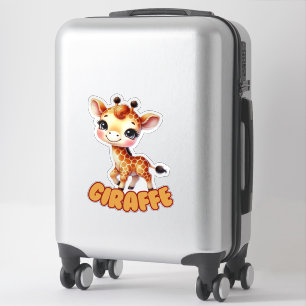 GIRAFFE - STICKER DE NURSERY