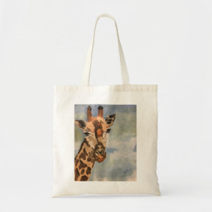 Giraffe sur sac fourre-tout