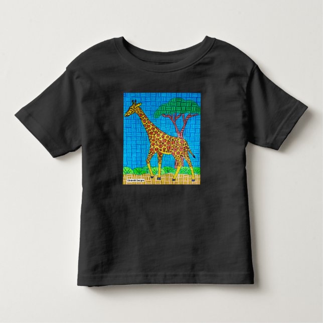 Giraffe (vivid) - T-shirt Toddler (Devant)