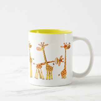 Giraffes de Dessin : La Mug De Troupeau