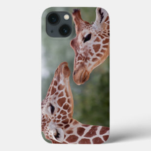 Giraffes en coque ipad d'amour